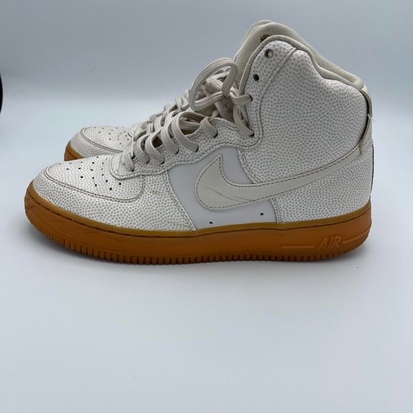 Nike Air Force 1 High SE Grey Gum Women- Size 8.5 - Picture 9 of 11
